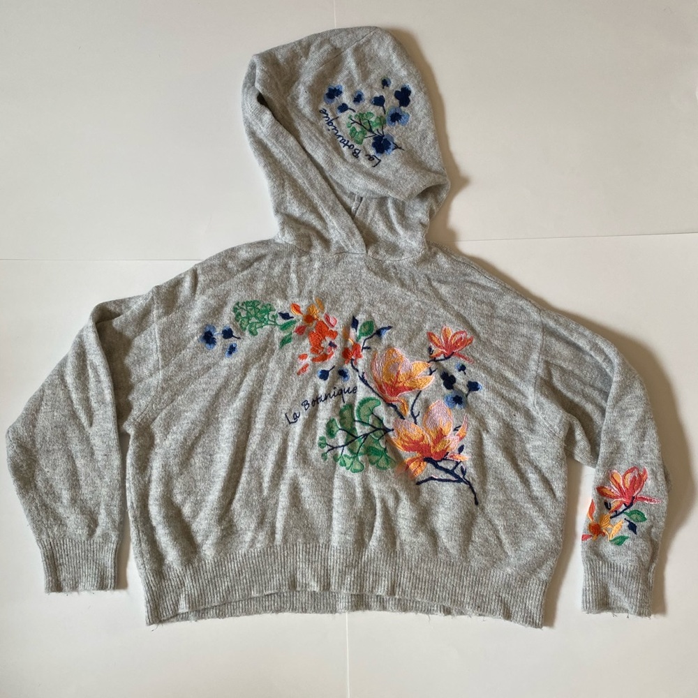 Embroidered hoodie